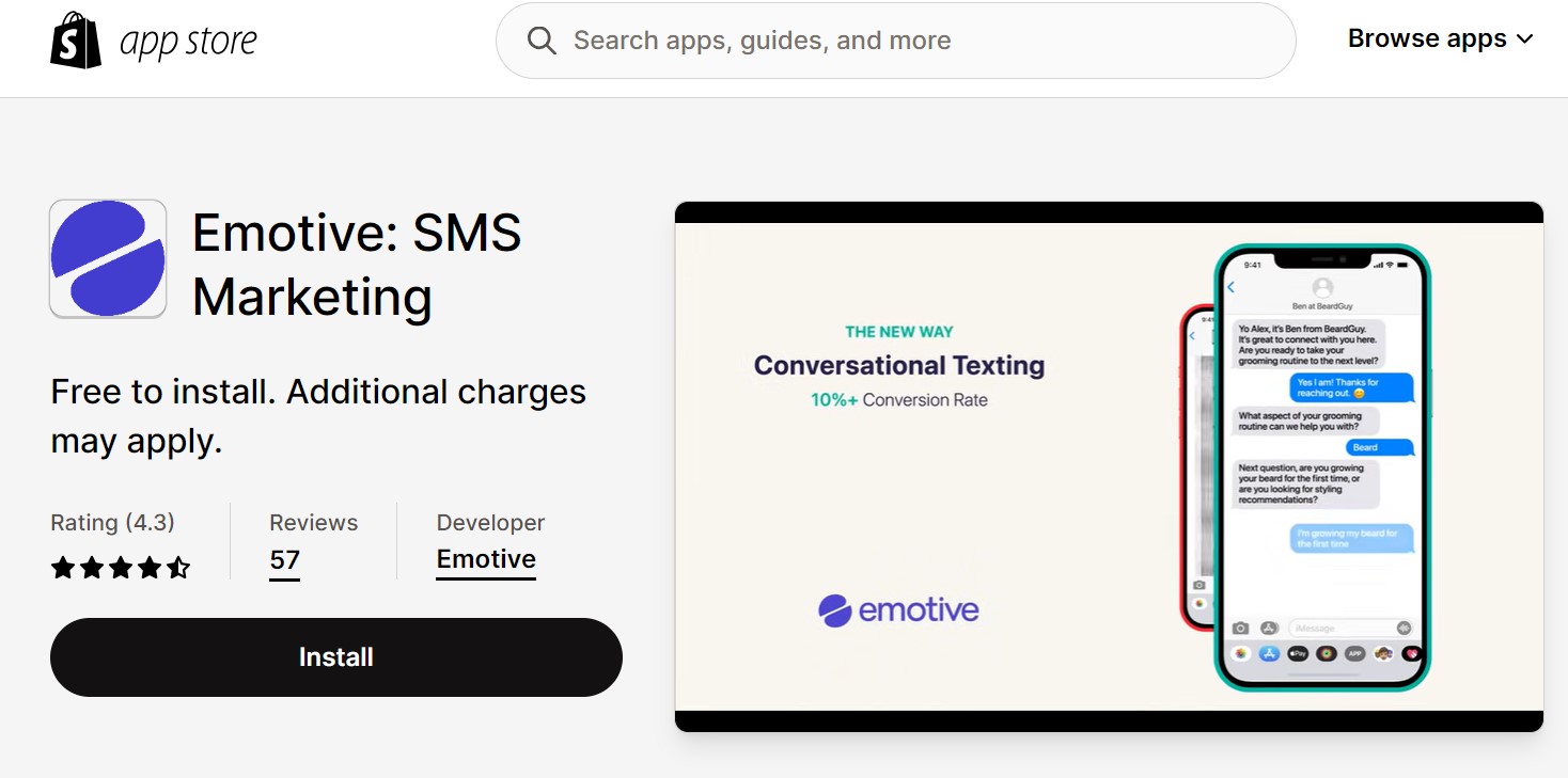 Emotive: SMS Marketing